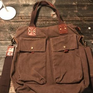 Mans canvas bag